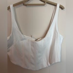 H&M corset top, NWT